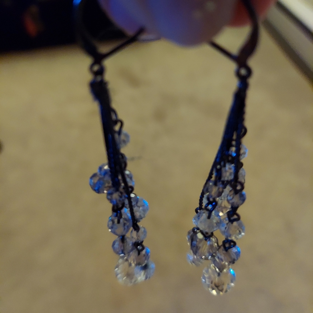 Crystal Dangle Earrings